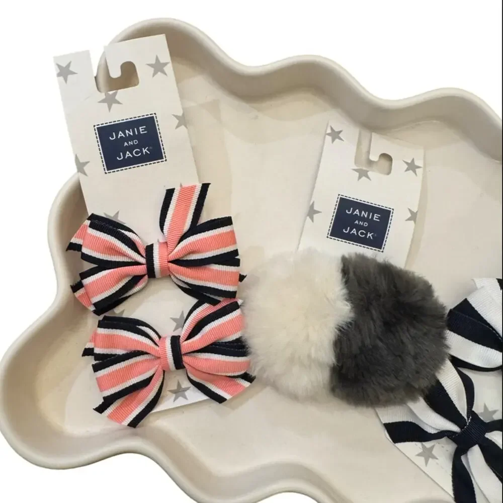 Janie and Jack Baby OS Bows - Set of 3